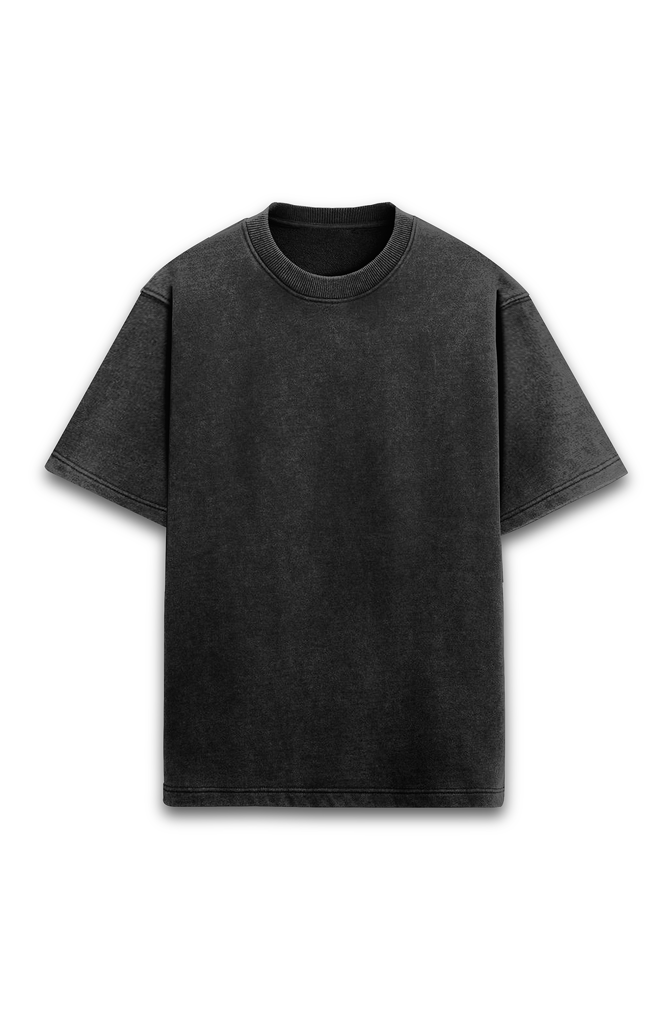 Aaraam™ Acid Wash Oversized Tee - Sanskari Swag