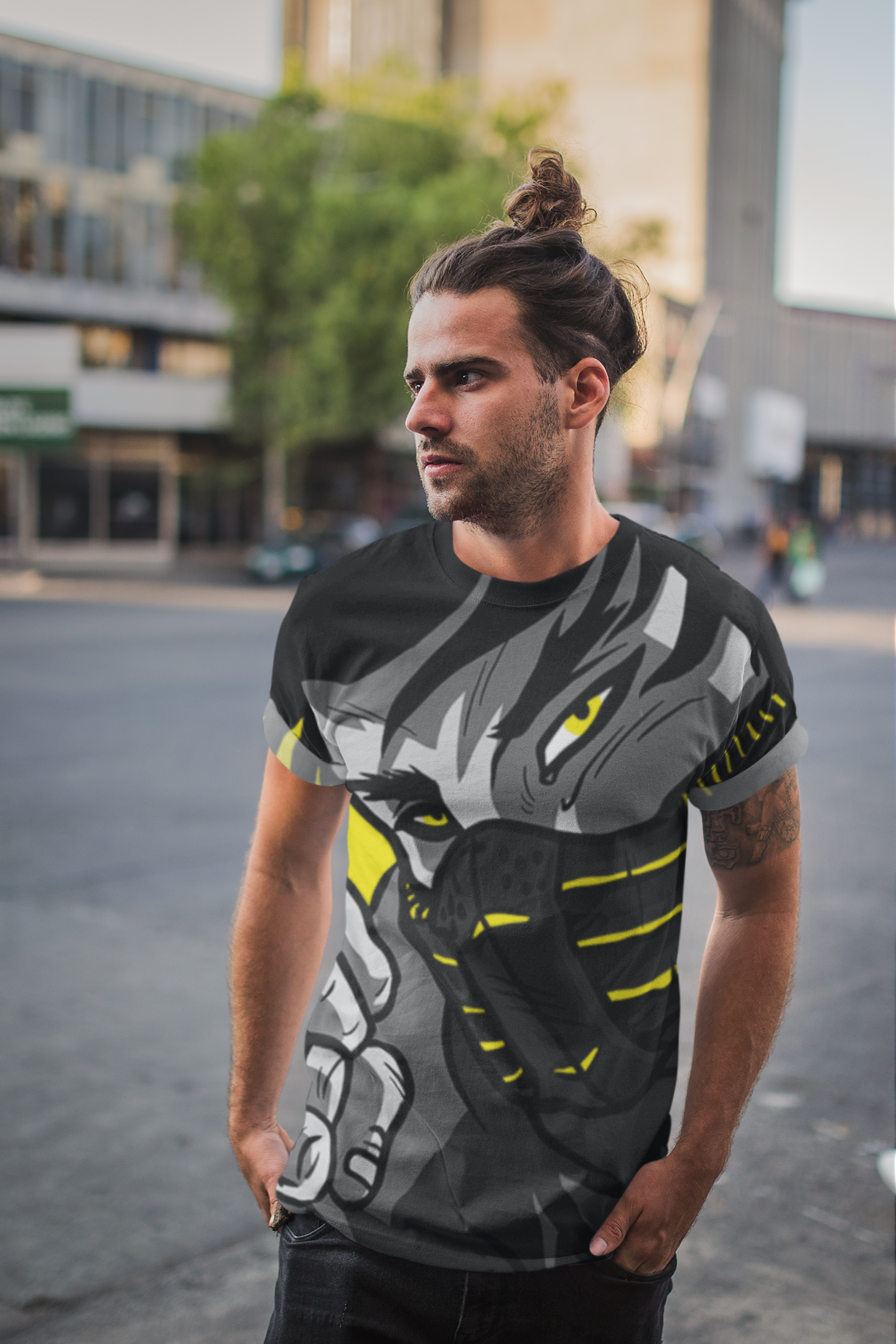 All Over Printed Rebel T-Shirt