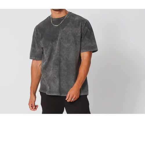 Acid Wash Oversized Classic T-shirt - Unisex
