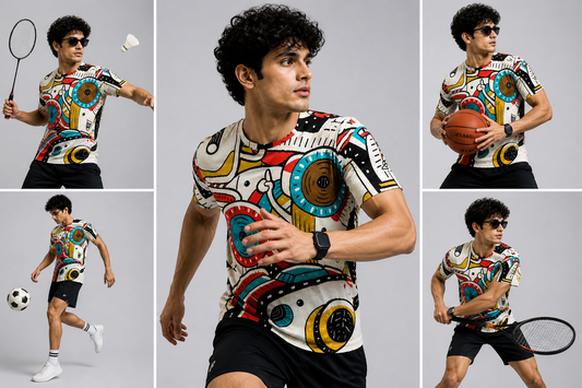 Sanskari Swag - Sports T-Shirt - Sanskari Swag