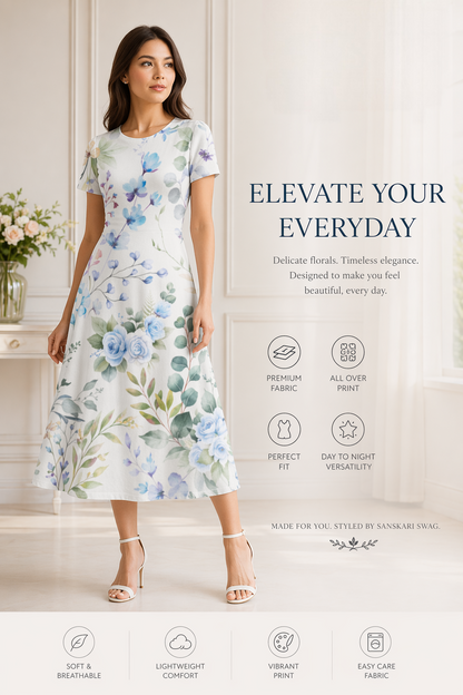 Blossom A line Dress