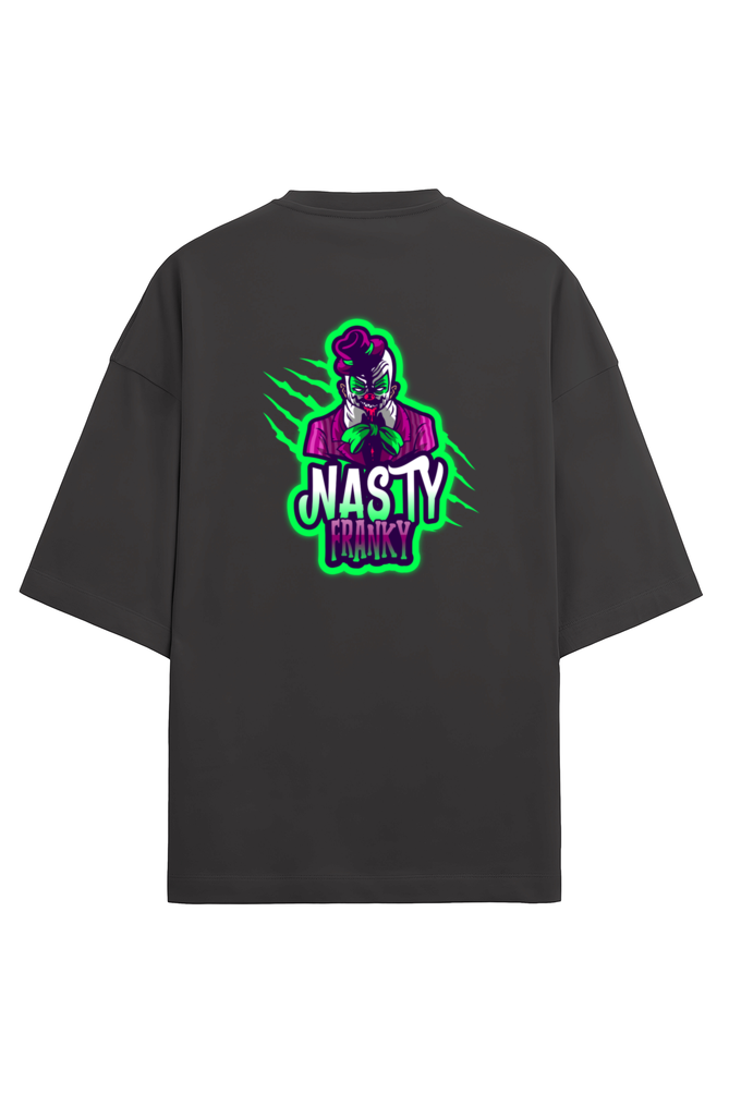 Sanskari Swag - Nasty Franky Oversized Terry T-shirt
