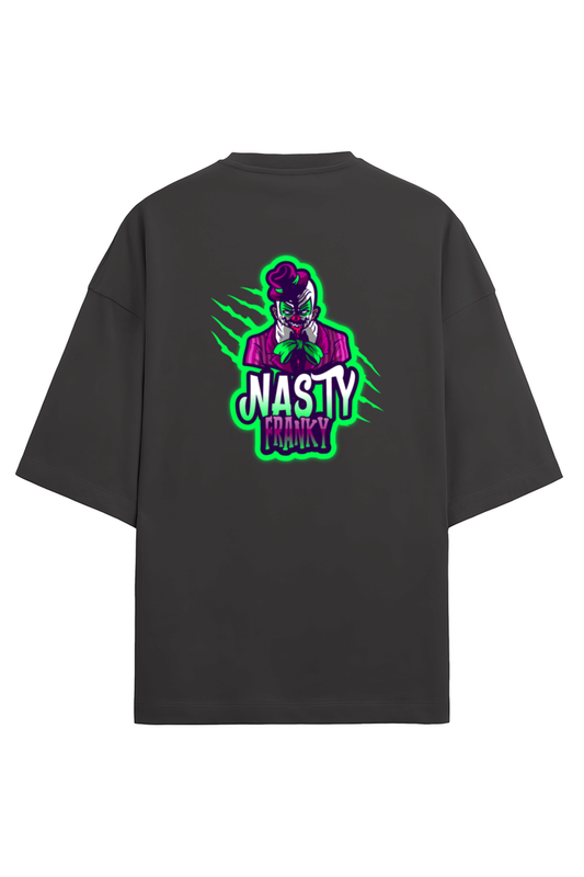 Sanskari Swag - Nasty Franky Oversized Terry T-shirt