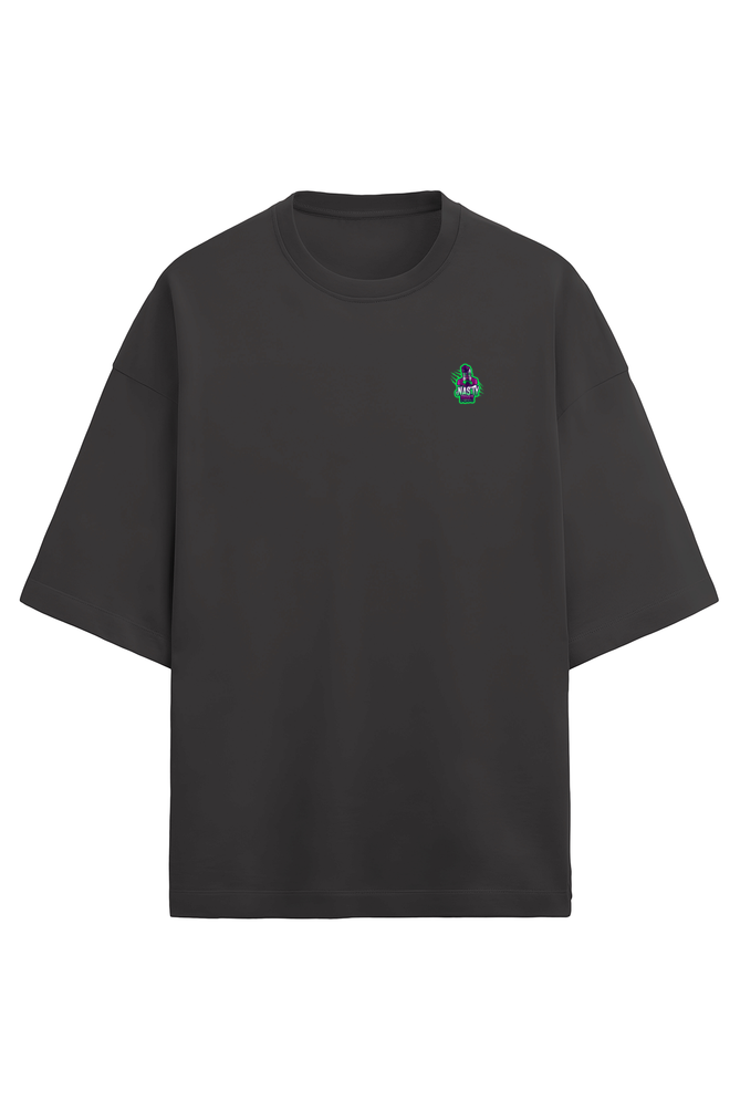 Sanskari Swag - Nasty Franky Oversized Terry T-shirt