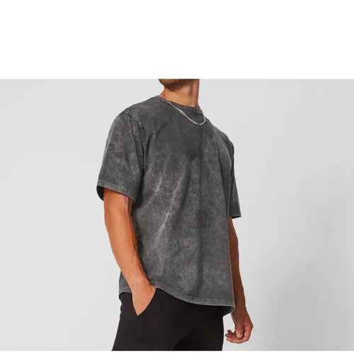 Acid Wash Oversized Classic T-shirt - Unisex
