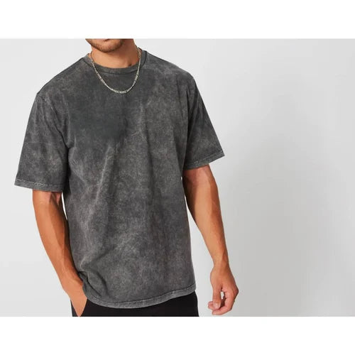 Acid Wash Oversized Classic T-shirt - Unisex