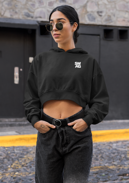 Swag Luxe Crop Hoodie