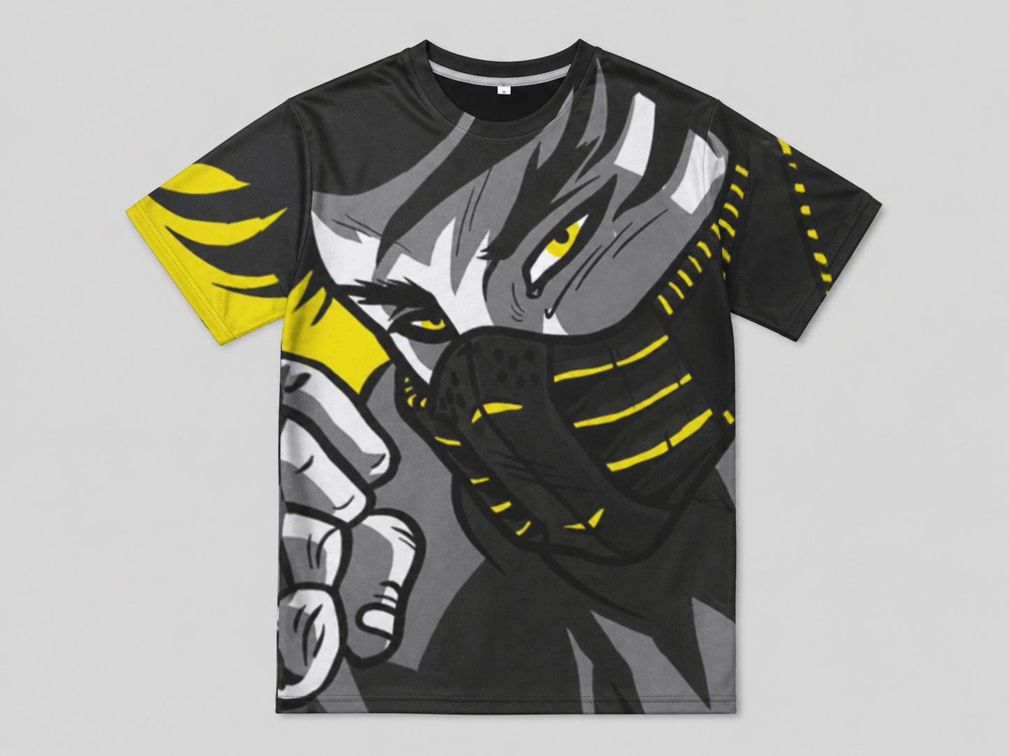 All Over Printed Rebel T-Shirt - Sanskari Swag
