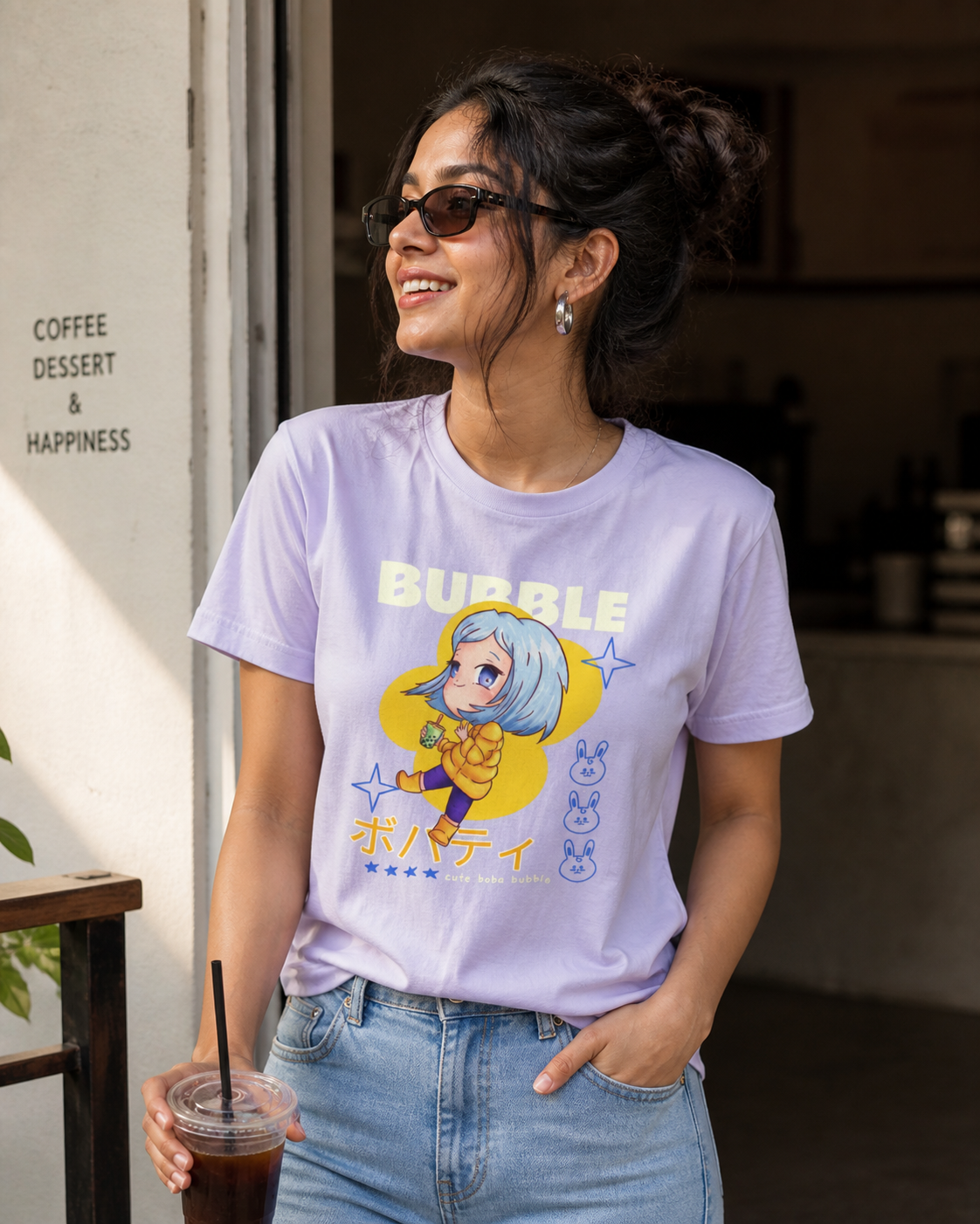 Lavender Bubble tshirt