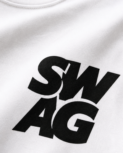 SWAG Oversized Terry T-shirt - White