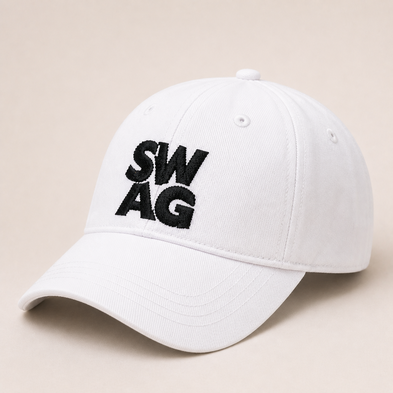 SWAG - Khaki Baseball Cap - Sanskari Swag
