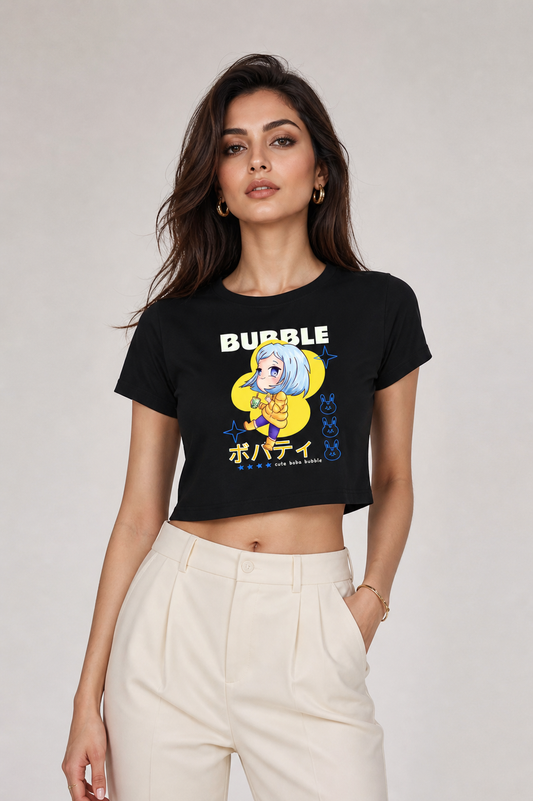 SWAG - Bubble Crop Tops For Girls - Sanskari Swag