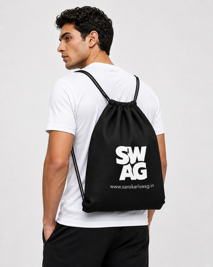 Swag Drawstring Bag - Sanskari Swag