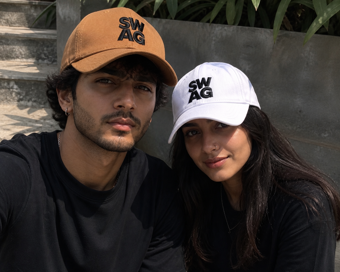 SWAG - Khaki Baseball Cap - Sanskari Swag