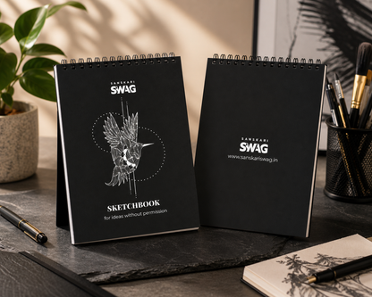 Sketchbook for ideas without permission - Sanskari Swag