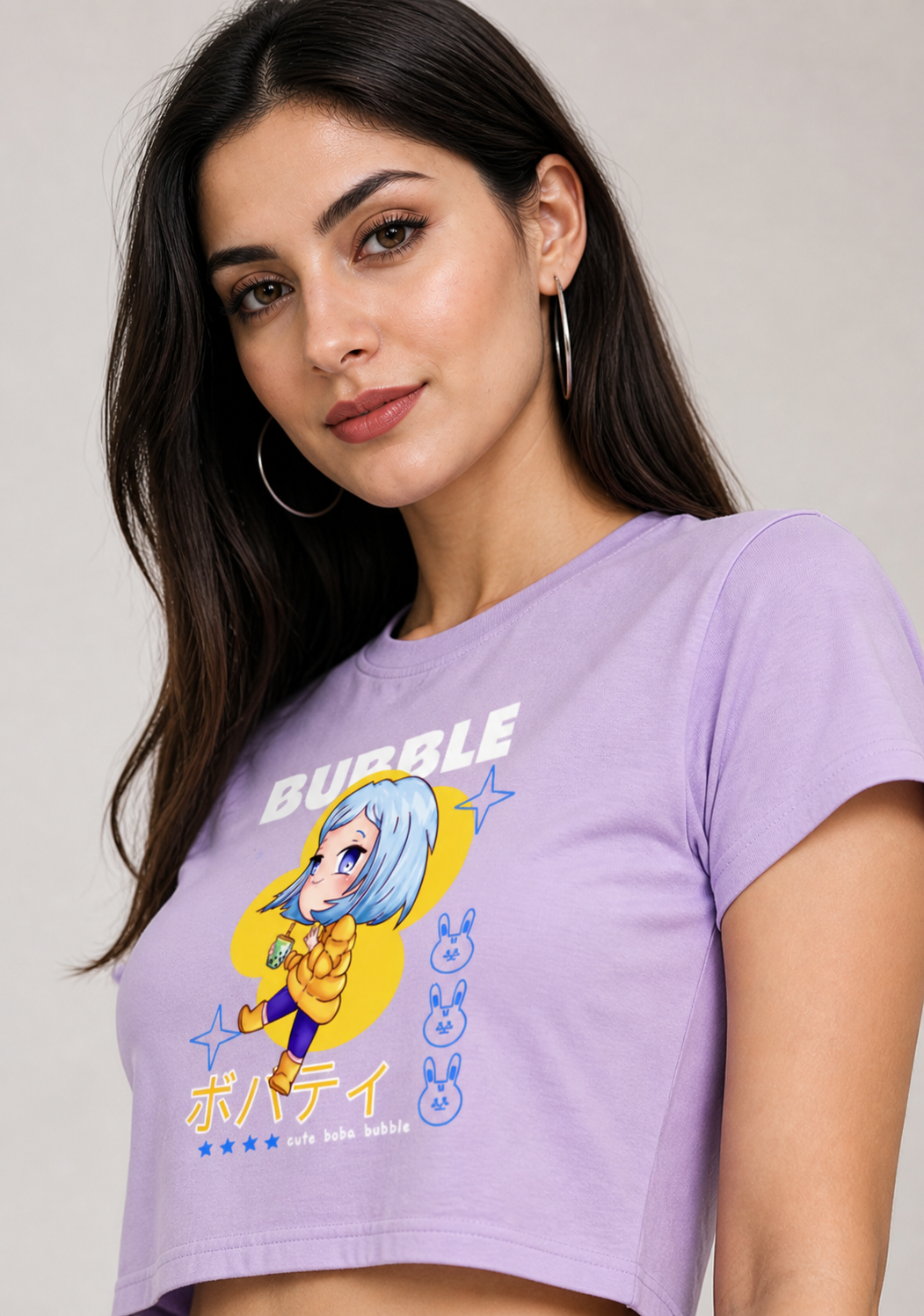 SWAG - Bubble Crop Tops For Girls - Sanskari Swag