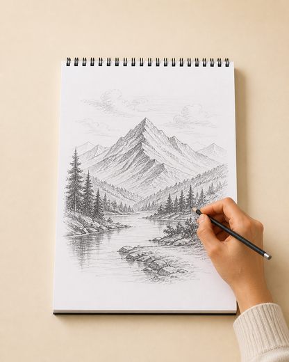 Sketchbook for ideas without permission - Sanskari Swag