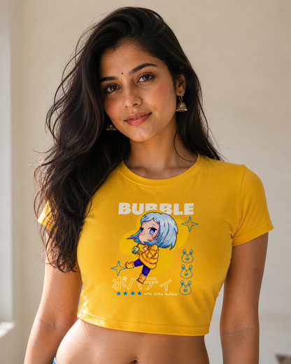 SWAG - Bubble Crop Tops For Girls - Sanskari Swag