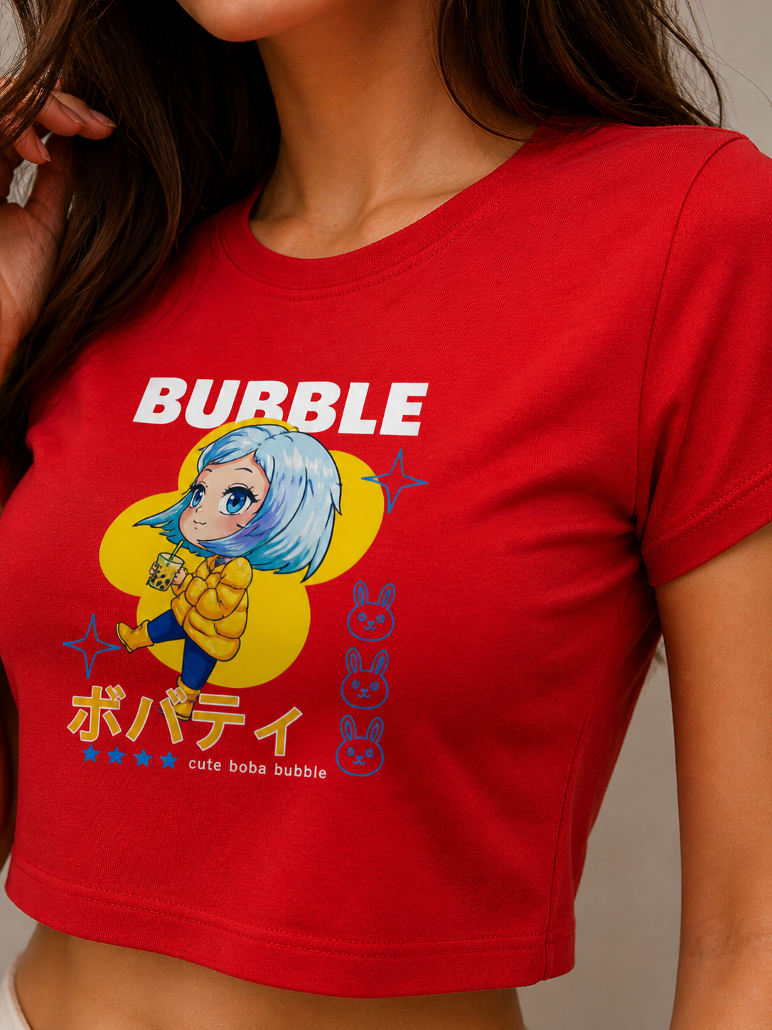 SWAG - Bubble Crop Tops For Girls - Sanskari Swag